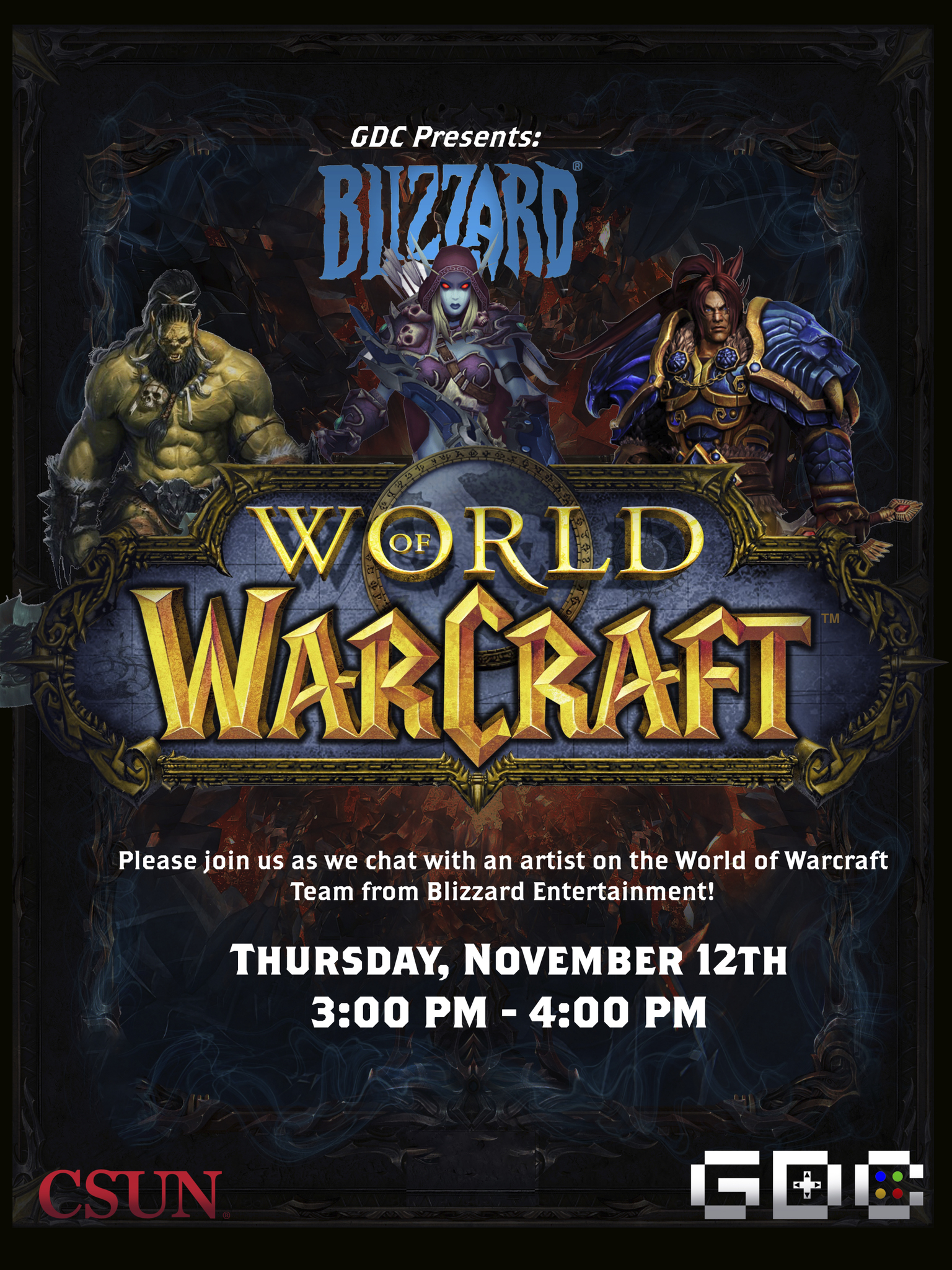 CSUN Game Development Club Posters – Sara