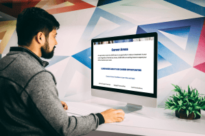A guy using LAUSD website
